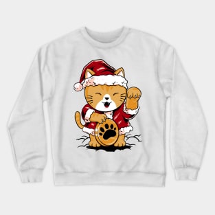 lucky meow Crewneck Sweatshirt